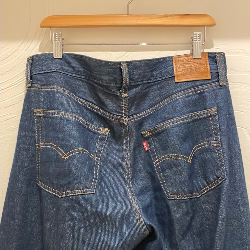 Levi’s Baggy Dad Wide Leg Dark Jeans